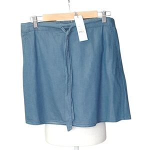 Draper James Blue Mini Skirt. New With Tags